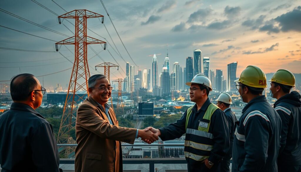 Kerja sama PLN dengan perusahaan swasta