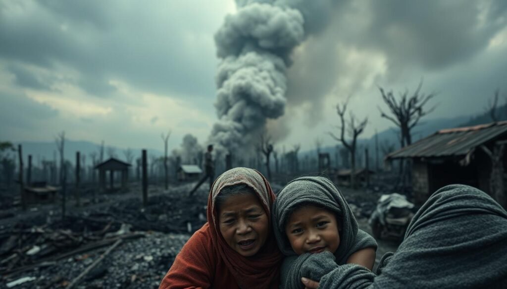 Korban Letusan Gunung Marapi