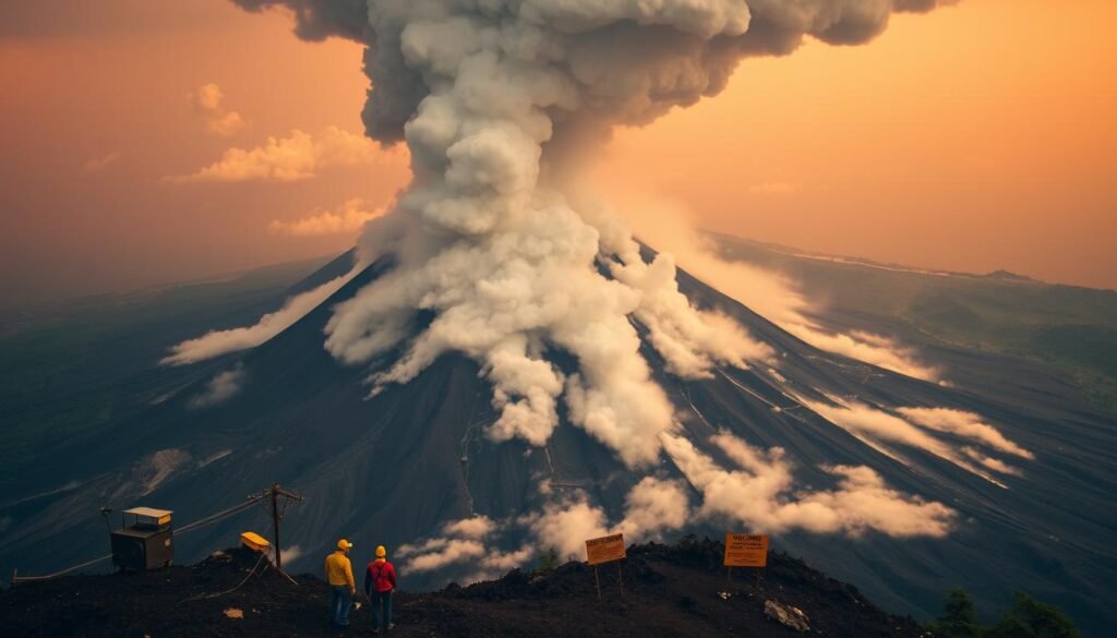 Peringatan Gunung Marapi