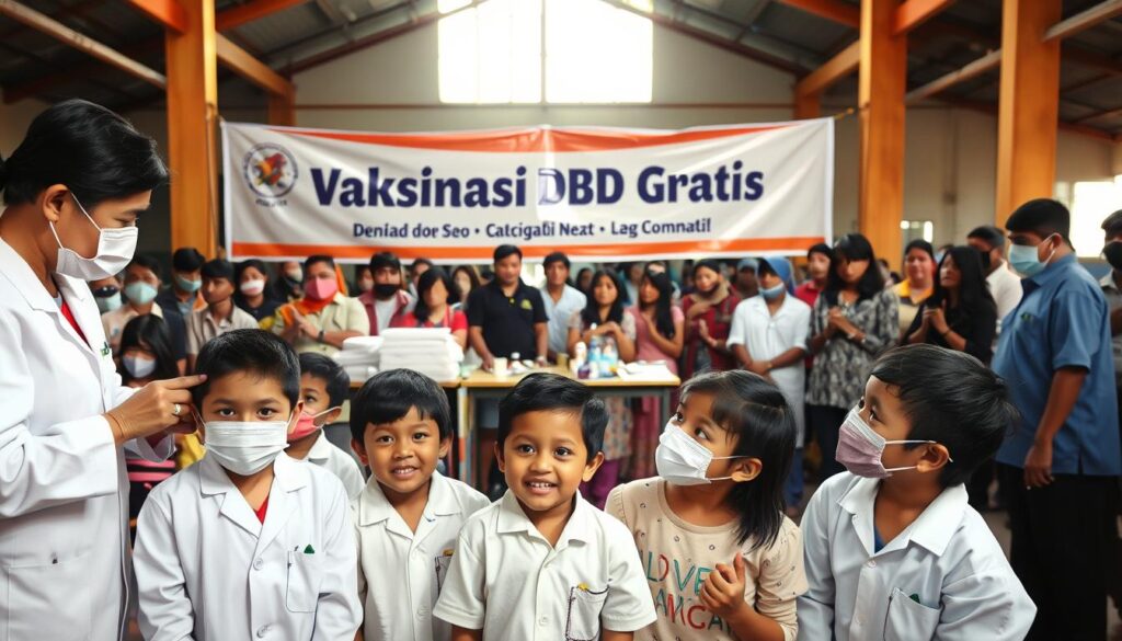 Vaksinasi DBD Gratis