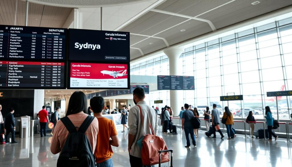 harga tiket pesawat Jakarta-Sydney